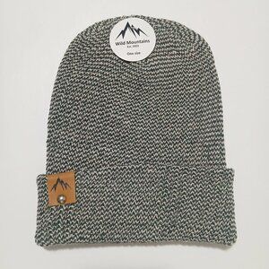 Wild Mountains Gray Winter Beanie One Size NWT